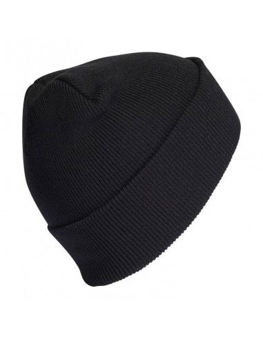Adidas Logo Beanie Σκούφος Πλεκτός σε Μαύρο χρώμα IB2651