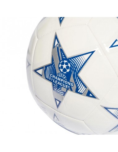 FOOTBALL Adidas FINALE OMB - Ballon football white/brcyan/syello