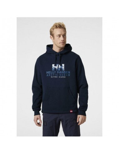 Helly Hansen Ocean Ανδρικό Φούτερ με Κουκούλα Navy Μπλε 30361 597