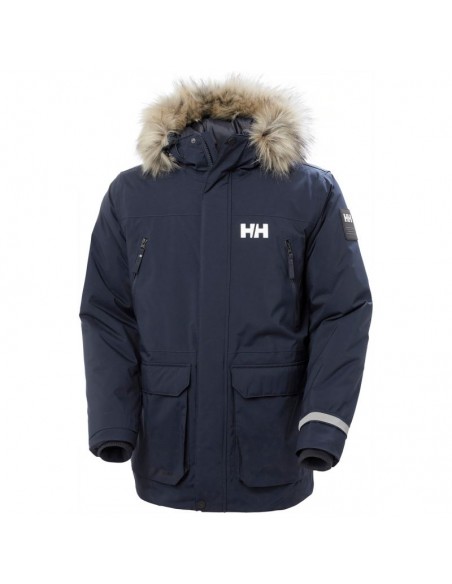 Helly Hansen Reine Ανδρικό Χειμωνιάτικο Μπουφάν Παρκά Αδιάβροχο και Αντιανεμικό Navy Μπλε 53630-597