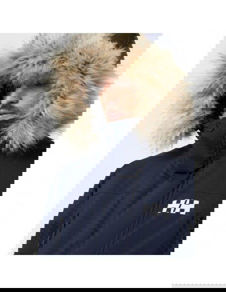 Helly Hansen Reine Ανδρικό Χειμωνιάτικο Μπουφάν Παρκά Αδιάβροχο και Αντιανεμικό Navy Μπλε 53630-597