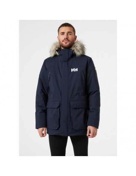 Helly Hansen Reine Ανδρικό Χειμωνιάτικο Μπουφάν Παρκά Αδιάβροχο και Αντιανεμικό Navy Μπλε 53630-597