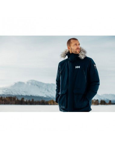 Helly Hansen Reine Ανδρικό Χειμωνιάτικο Μπουφάν Παρκά Αδιάβροχο και Αντιανεμικό Navy Μπλε 53630-597