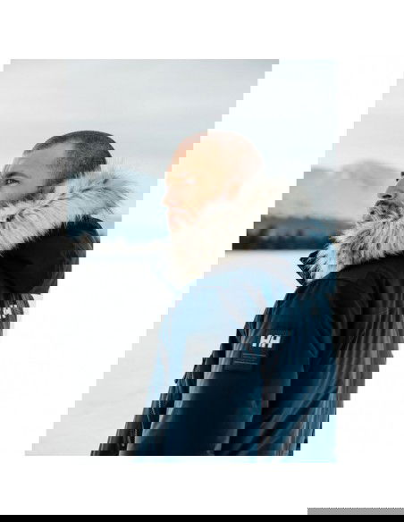 Helly Hansen Reine Ανδρικό Χειμωνιάτικο Μπουφάν Παρκά Αδιάβροχο και Αντιανεμικό Navy Μπλε 53630-597