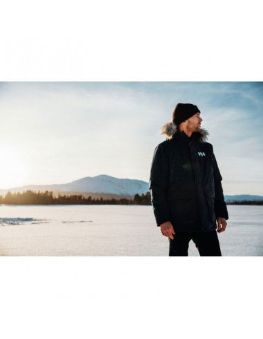 Helly Hansen Reine Ανδρικό Χειμωνιάτικο Μπουφάν Παρκά Αδιάβροχο και Αντιανεμικό Navy Μπλε 53630-597