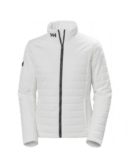 Helly Hansen Insulator 2.0 Κοντό Γυναικείο Puffer Μπουφάν Αδιάβροχο για Χειμώνα Λευκό 30239-001
