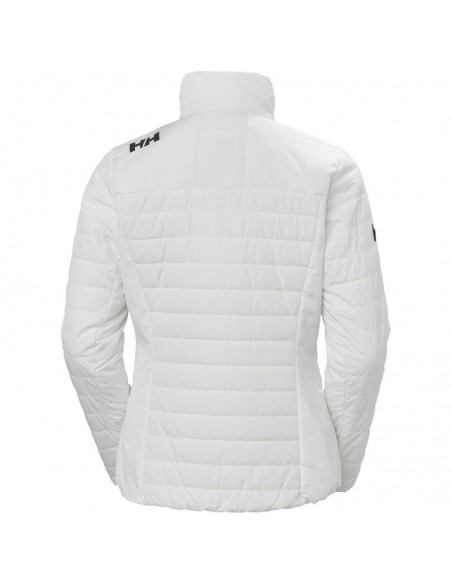 Helly Hansen Insulator 2.0 Κοντό Γυναικείο Puffer Μπουφάν Αδιάβροχο για Χειμώνα Λευκό 30239-001