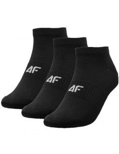 4F 4FAW23USOCF197-20S Αθλητικές Κάλτσες Μαύρες 3 Ζεύγη