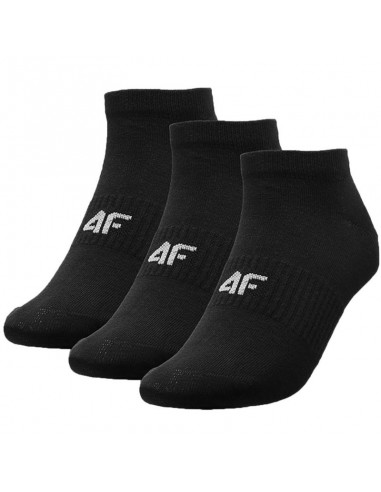 4F 4FAW23USOCF197-20S Αθλητικές Κάλτσες Μαύρες 3 Ζεύγη