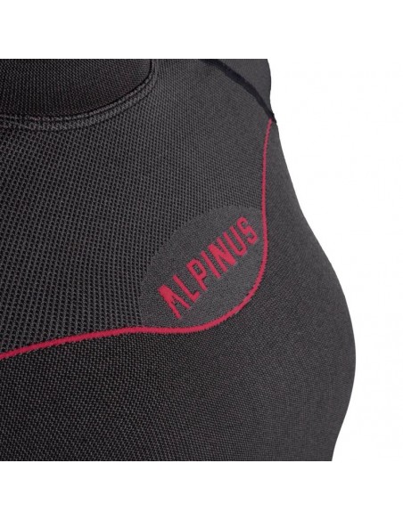 Alpinus Παιδικό Ισοθερμικό Σετ Μαύρο SI8937