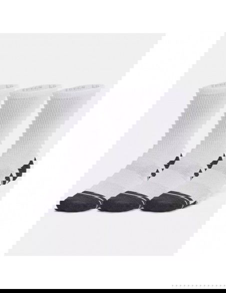Under Armour 1379512-100 Αθλητικές Κάλτσες Λευκές 3 Ζεύγη