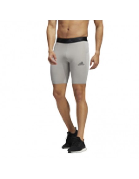 Adidas Techfit H08825 Ανδρικό Αθλητικό Κολάν Compression Κοντό Γκρι