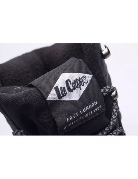 Lee Cooper LCJ-22-01-1399M Ανδρικά Ορειβατικά Μποτάκια Μαύρα