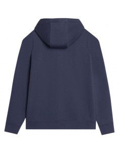 4F Γυναικεία Ζακέτα Φούτερ με Κουκούλα Μπλε 4FAW23TSWSF0730-31S 2