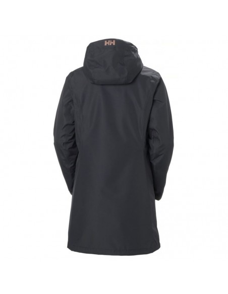 Helly Hansen Μακρύ Γυναικείο Puffer Μπουφάν για Χειμώνα Navy Μπλε 62395-860
