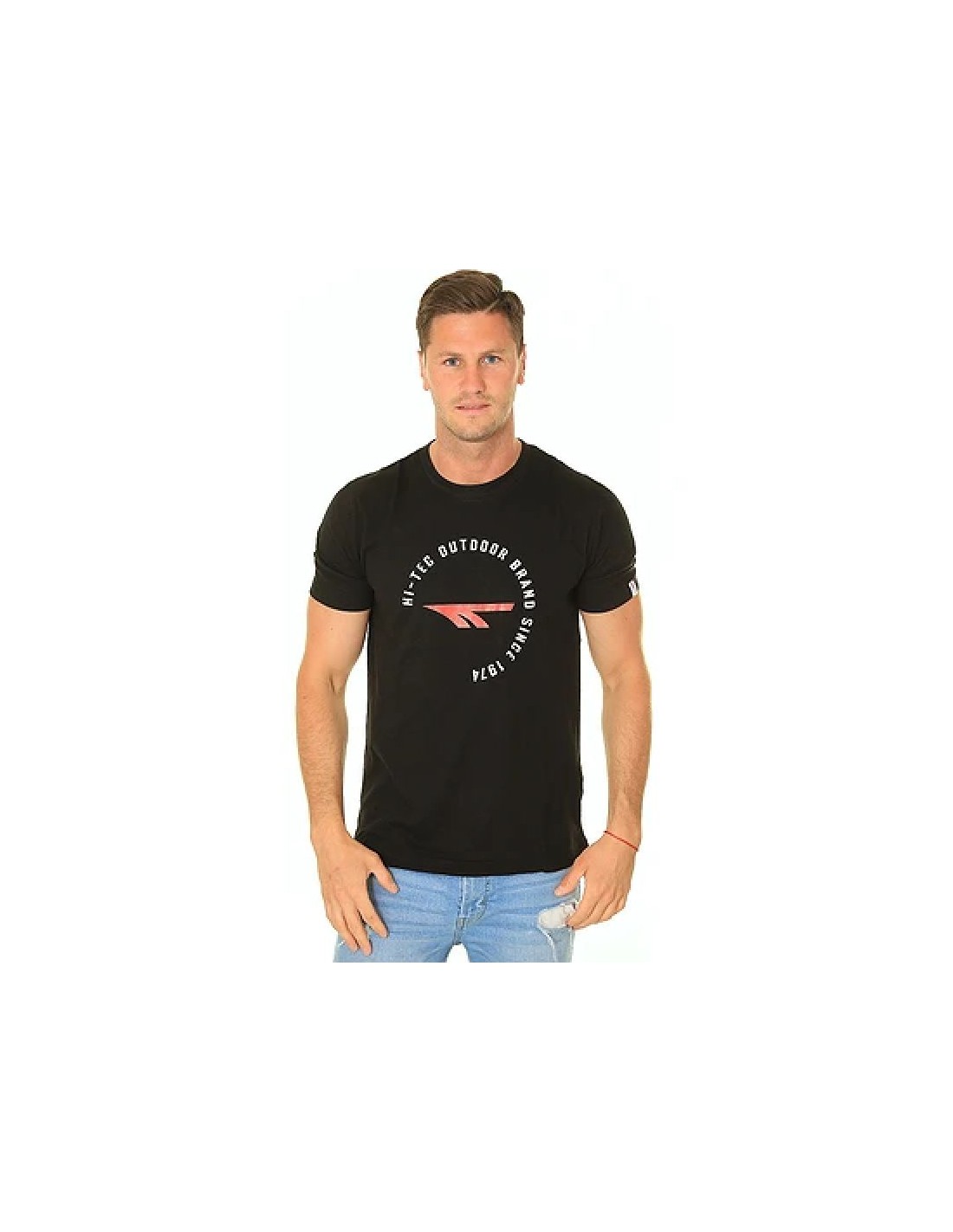 Men's T-Shirts Hi-Tec Black