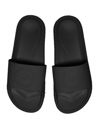 4F Παιδικές Σαγιονάρες Μαύρες 4FJMM00FFLIF016A-20S