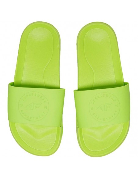 4F Παιδικές Σαγιονάρες Slides Πράσινες 4FJMM00FFLIM017A-72S