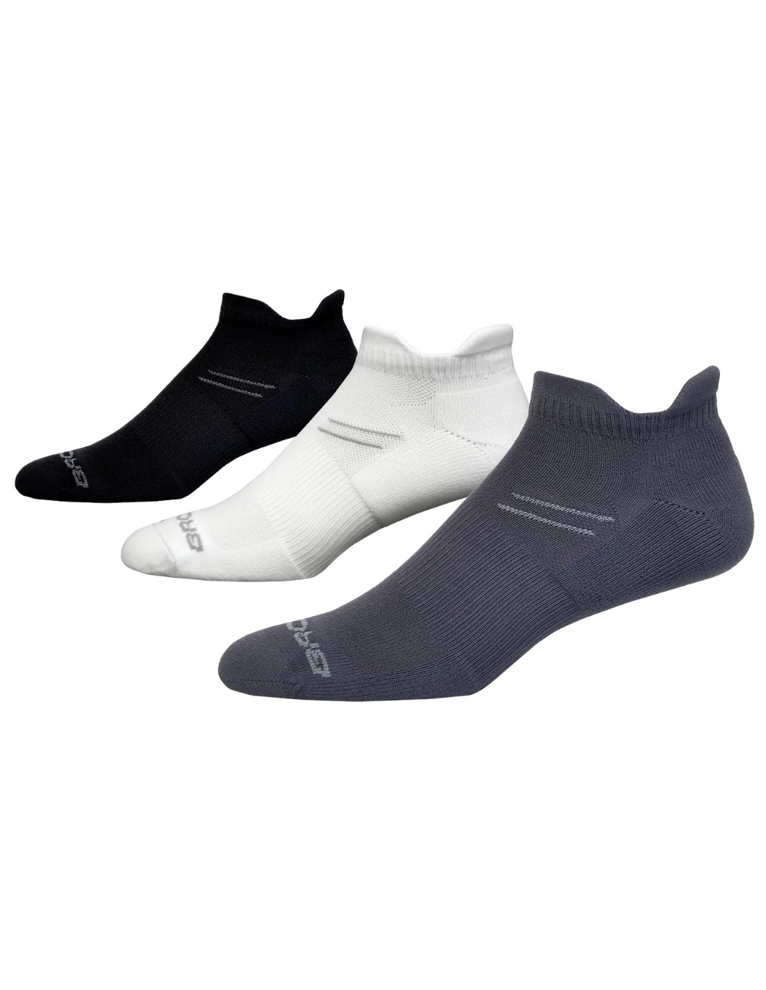 Brooks Running Brooks 741544-006 Running Κάλτσες Λευκές 3 Ζεύγη