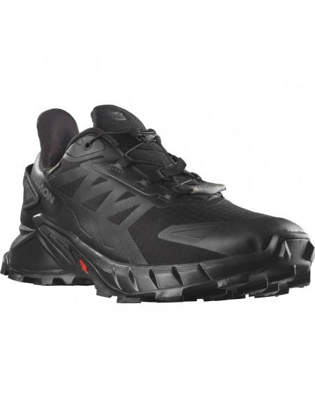 Salomon Supercross 4 GTX L41731600 Ανδρικά Αθλητικά Παπούτσια Trail Running Μαύρα Αδιάβροχα με Μεμβράνη Gore-Tex