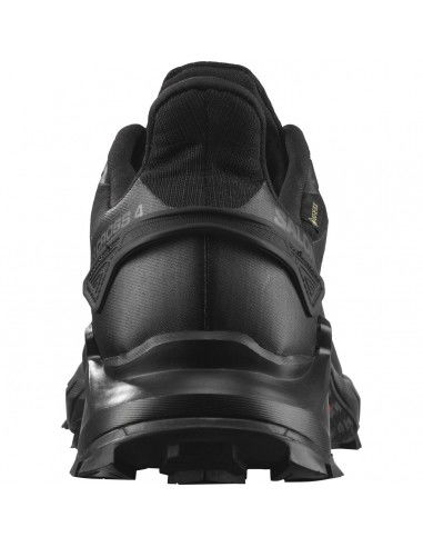 Salomon Supercross 4 GTX L41731600 Ανδρικά Αθλητικά Παπούτσια Trail Running Μαύρα Αδιάβροχα με Μεμβράνη Gore-Tex