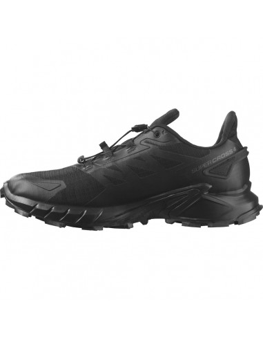 Salomon Supercross 4 GTX L41731600 Ανδρικά Αθλητικά Παπούτσια Trail Running Μαύρα Αδιάβροχα με Μεμβράνη Gore-Tex