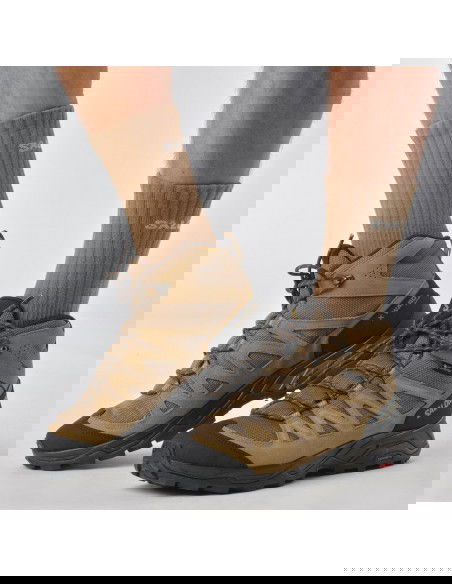 Salomon X Ward Leather Mid GTX 471818 Καμηλό