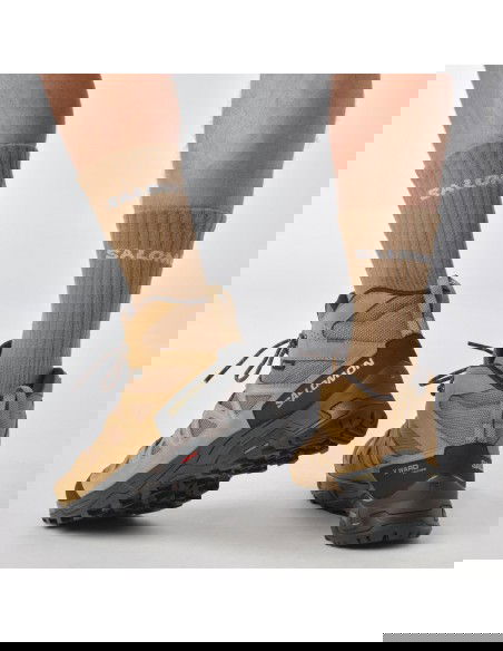 Salomon X Ward Leather Mid GTX 471818 Καμηλό