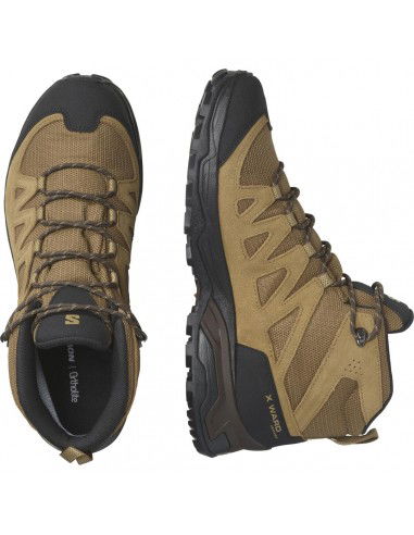 Salomon X Ward Leather Mid GTX 471818 Καμηλό