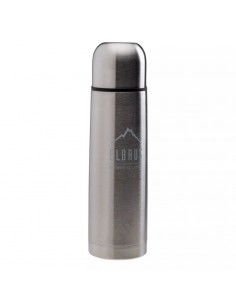 Elbrus Μπουκάλι Θερμός Γκρι 500ml 92800398173