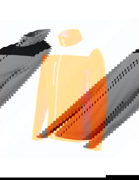 Rimeck Ανδρικό Διαφημιστικό Φούτερ Μακρυμάνικο σε Πορτοκαλί Χρώμα MLI-53011