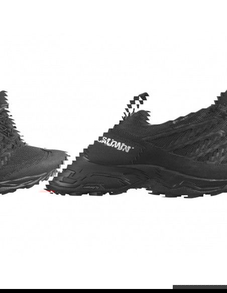 Salomon X Ward L47182300 Ανδρικά Ορειβατικά Παπούτσια Αδιάβροχα με Μεμβράνη Gore-Tex Μαύρα