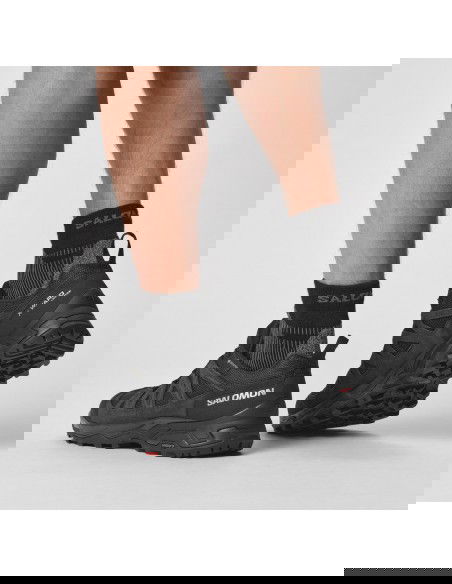 Salomon X Ward L47182300 Ανδρικά Ορειβατικά Παπούτσια Αδιάβροχα με Μεμβράνη Gore-Tex Μαύρα