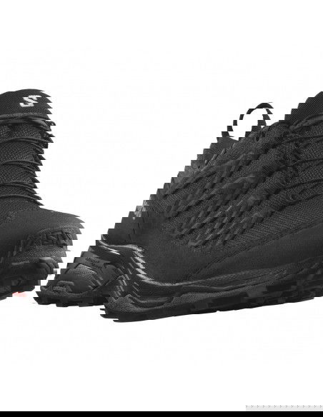 Salomon X Ward L47182300 Ανδρικά Ορειβατικά Παπούτσια Αδιάβροχα με Μεμβράνη Gore-Tex Μαύρα