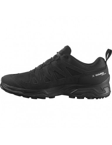 Salomon X Ward L47182300 Ανδρικά Ορειβατικά Παπούτσια Αδιάβροχα με Μεμβράνη Gore-Tex Μαύρα
