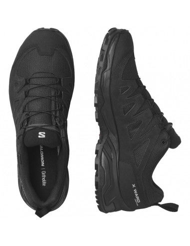 Salomon X Ward L47182300 Ανδρικά Ορειβατικά Παπούτσια Αδιάβροχα με Μεμβράνη Gore-Tex Μαύρα