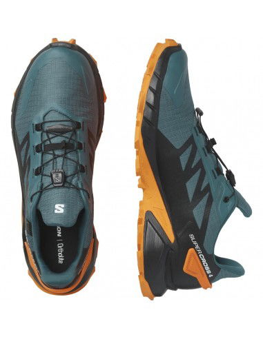 Salomon Supercross 4 L41736600 Ανδρικά Αθλητικά Παπούτσια Trail Running Πολύχρωμα Αδιάβροχα με Μεμβράνη Gore-Tex