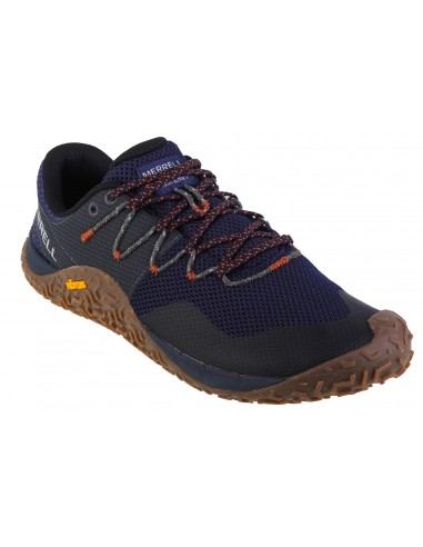 Merrell Glove J067837 Ανδρικά Ορειβατικά Παπούτσια Μπλε