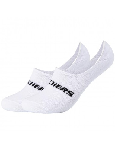 Skechers Unisex Μονόχρωμες Κάλτσες Λευκές 2Pack SK44008-1000