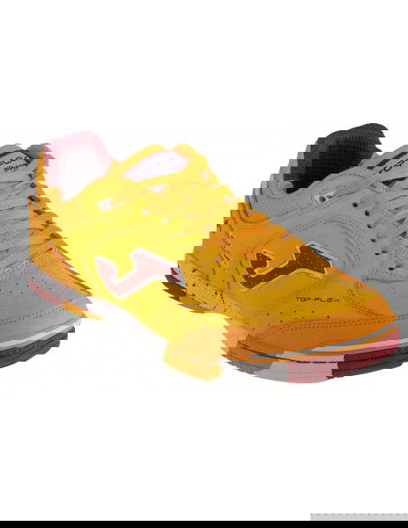 Joma Top Flex IN TOPW2328 Χαμηλά Ποδοσφαιρικά Παπούτσια Σάλας Κίτρινα