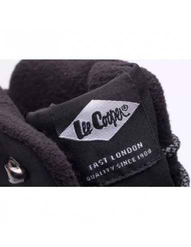 Lee Cooper Μαύρα Ανδρικά Μποτάκια LCJ-22-01-1404M