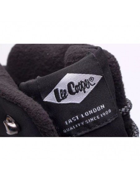 Lee Cooper Μαύρα Ανδρικά Μποτάκια LCJ-22-01-1404M