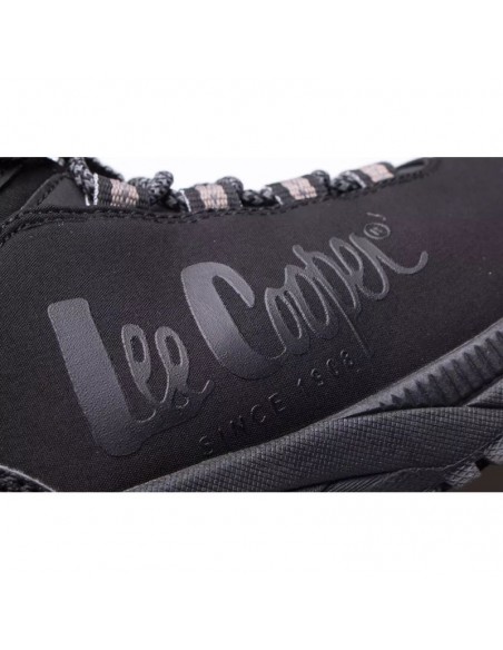 Lee Cooper Μαύρα Ανδρικά Μποτάκια LCJ-22-01-1404M