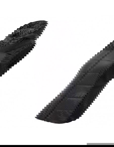 Iguana Loanna Κοντό Γυναικείο Αμάνικο Puffer Μπουφάν για Χειμώνα Μαύρο 92800439391