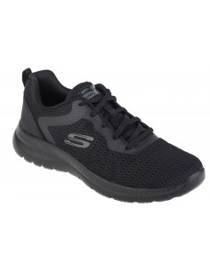 Skechers Engineered Mesh Lace-Up Γυναικεία Sneakers Μαύρα 12607-BBK