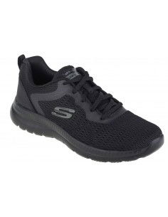 Skechers Engineered Mesh Lace-Up Γυναικεία Sneakers Μαύρα 12607-BBK