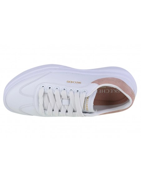 Skechers Classic-best Γυναικεία Sneakers White / Pink 185060-WPK