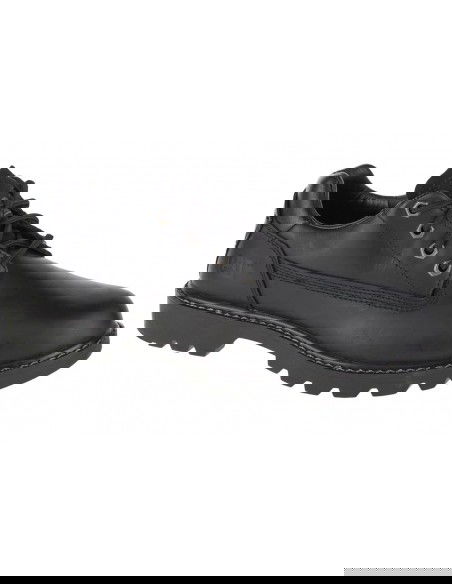 CAT Colorado Low 2.0 Δερμάτινα Ανδρικά Casual Παπούτσια Μαύρα P110626