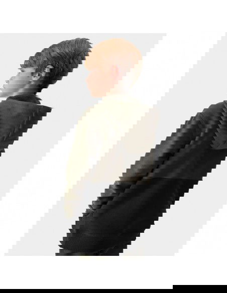 4F Παιδικό Φούτερ με Κουκούλα Χακί 4FJAW23TSWSM628-43S