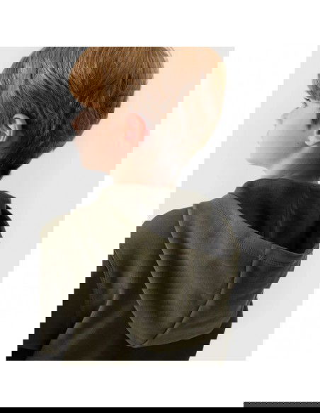 4F Παιδικό Φούτερ με Κουκούλα Χακί 4FJAW23TSWSM628-43S